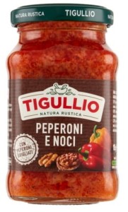 Pesto TIGULLIO peperoni i noci - peperoni i orzechy włoskie 190g