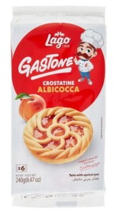 Crostatine Albicocca ELLEDI LAGO tarta z morelami 6x40g 