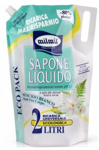 Mydło w płynie MIL MIL zapas 2l - zapach białe piżmo