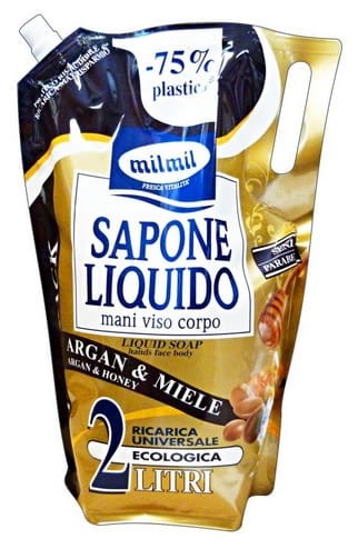 Mydło w płynie MIL MIL zapas 2l Argan i miód.jpg