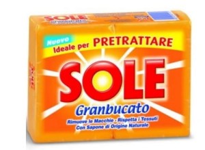 Mydło do prania SOLE Granbucato 2x250g