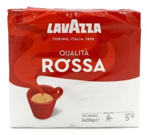 Kawa mielona LAVAZZA Rossa 2x250g (500g) 