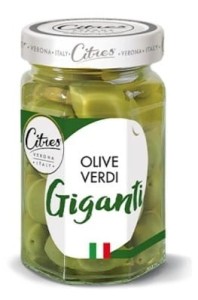 Oliwki zielone CITRES Olive verdi gigante 290g - całe