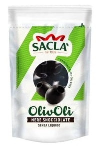 Oliwki SACLA Olive nere snocciolate 75g - morate