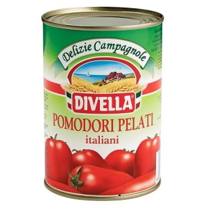 Włoskie pomidory w całości DIVELLA Pelatti 400g