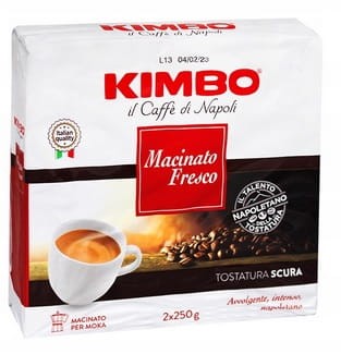 Kawa mielona KIMBO 2x250g Macinato Fresco.jpg