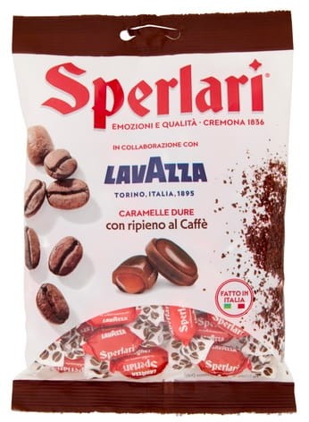 Cukierki z nadzieniem kawo LAVAZZA Sperlari 150g.jpg