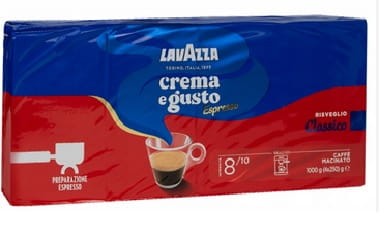 Kawa mielona LAVAZZA 4x250g CREMA E GUSTO ESPRESSO.jpg
