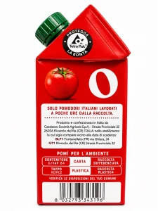 Passata di pomodoro POMI karton 500gr widok od L