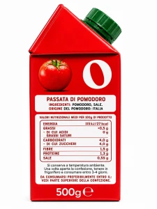 Passata di pomodoro POMI karton 500gr widok od P