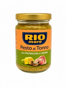 Pesto RIO MARE Tonno e Pistacchio - tuńczyk z pistacjami i parmezan 130g