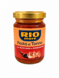 Pesto RIO MARE Tonno e Olive e Peperoncino - tuńczyk, oliwki i chilli 130g 