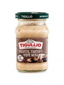 Sos TIGULLIO Ricotta Tartufo Pepe - ricotta, trufla i czarny pieprz 185g 