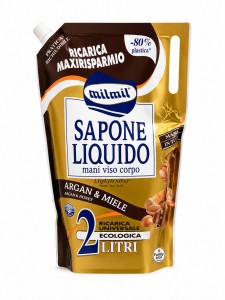 Mydło w płynie MIL MIL zapas 2l Argan i miód