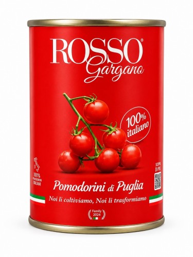 Pomodorino di Puglia ROSSO GARGANO pomidorki koktajlowe 400g