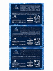 Włoskie mydło FELCE AZZURRA Classico 3x100g