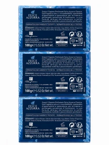 Włoskie mydło FELCE AZZURRA Classico 3x100g