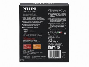 Kawa mielona PELLINI no 42 Tradizionale (2x250g)