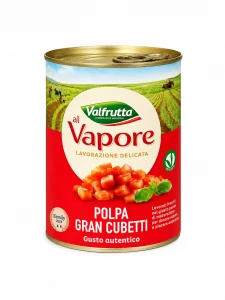 Polpa Gran Cubetti VALFRUTTA krojone pomidory 400g