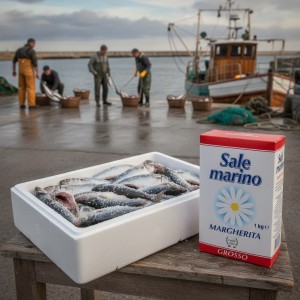 Gruba sól morska MARGHERITA 1000g port