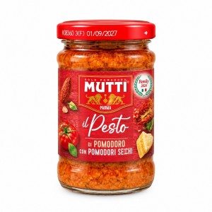 Pesto MUTTI Pomodori Rossi Secchi 180g foto