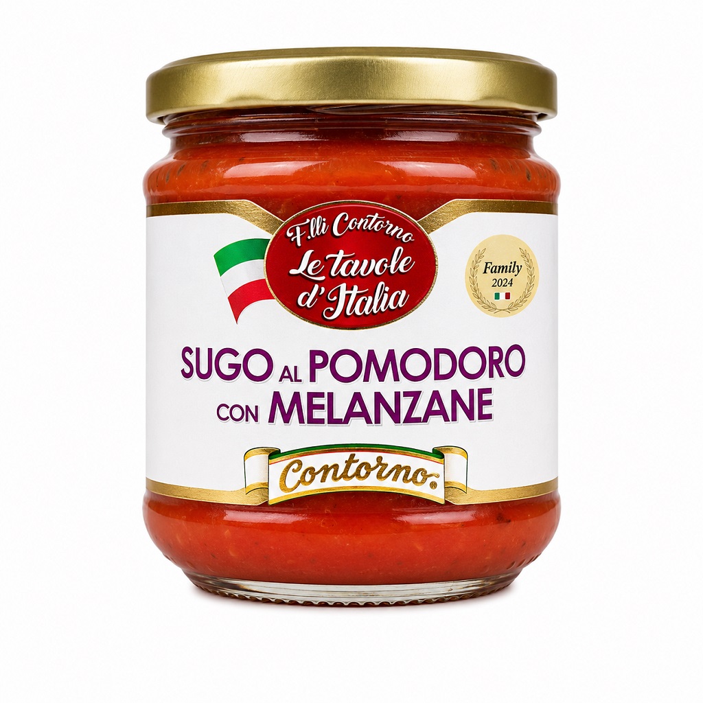 Sos CONTORNO Pomodoro e Melanzane 200g