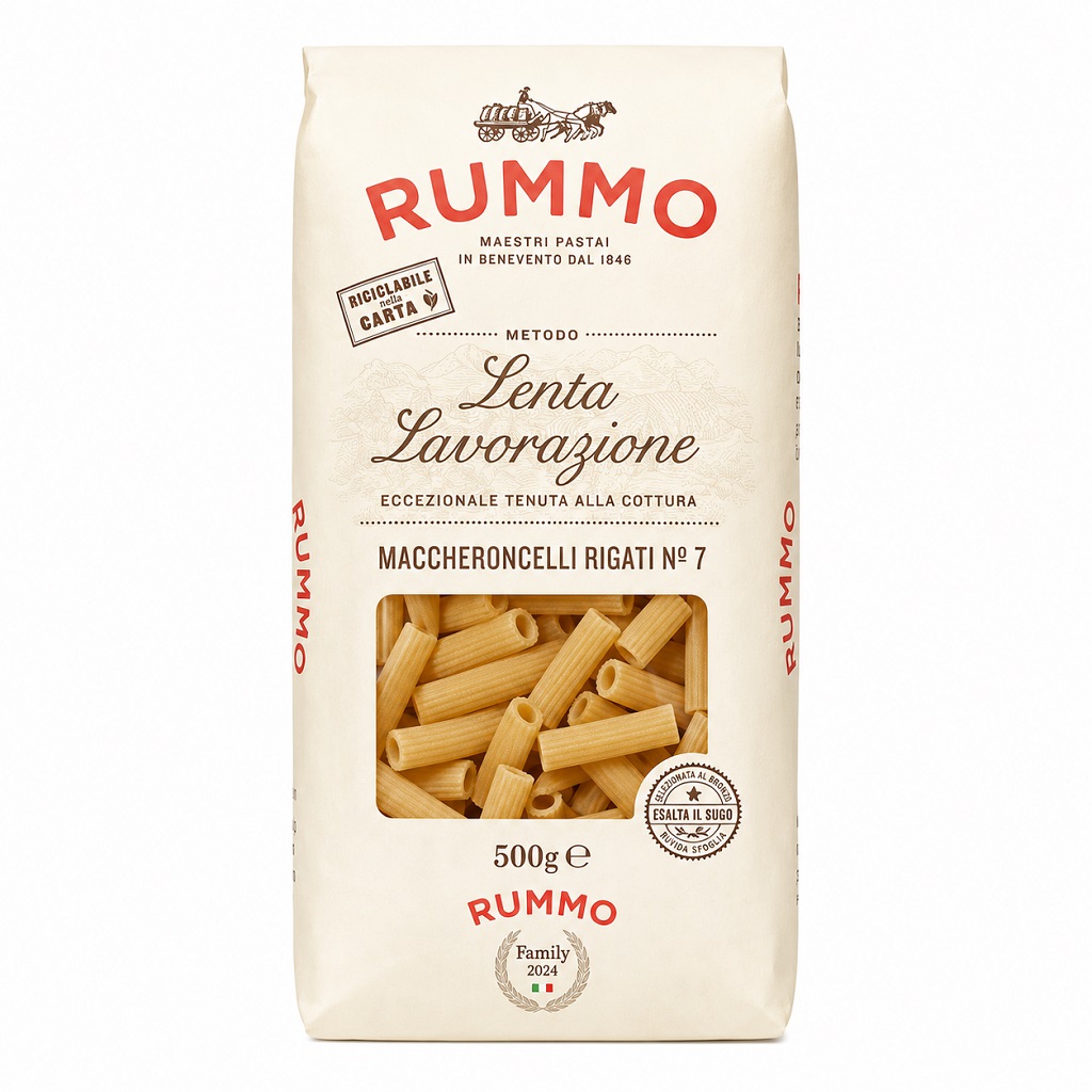 Makaron RUMMO semola 07 Maccheroncelli Rigati 500g