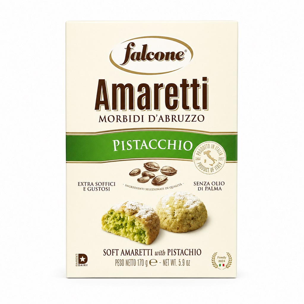 Ciastka FALCONE Amaretti Pistacchio 170g