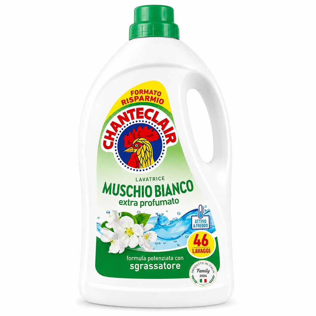 Płyn do prania CHANTE CLAIR Muschio bianco - białe piżmo 2l