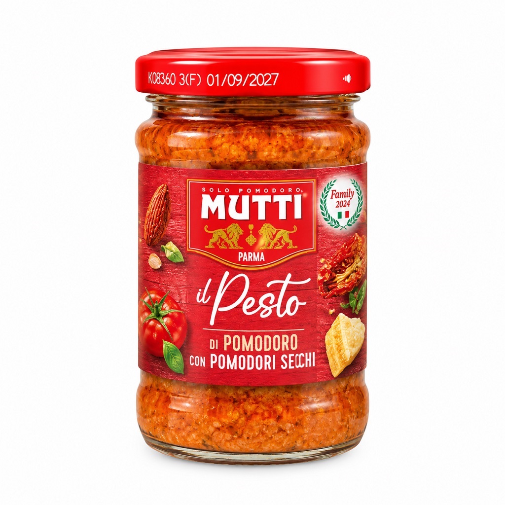 Pesto MUTTI Pomodori Rossi Secchi 180g foto